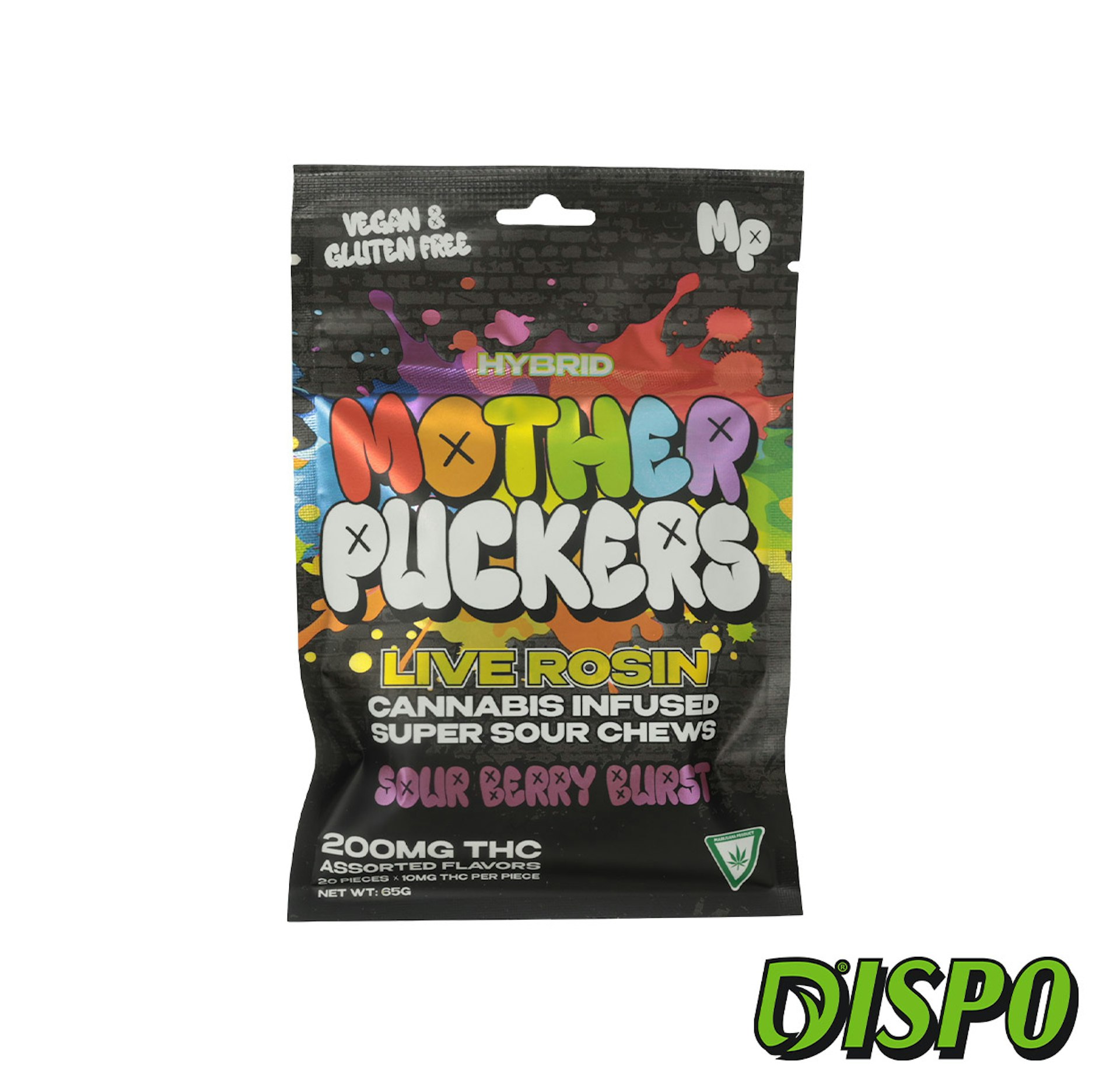 Mother Puckers - Sour Berry Burst 200mg Rosin Chews