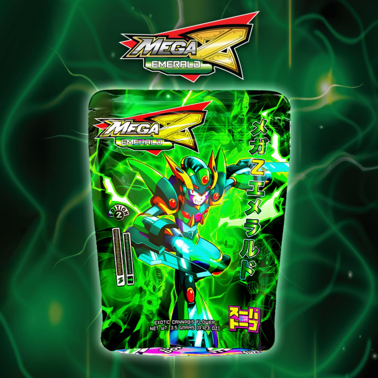 Fear of Boof x Super Dope x Hi-Tech Prepacked - Pre-Pack Flower - - **MEGA Z EMERALD**