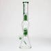 High-End Brands Glass - NG- 19 inch Skull Head 6-Arm Tree Percolator Bong - Green