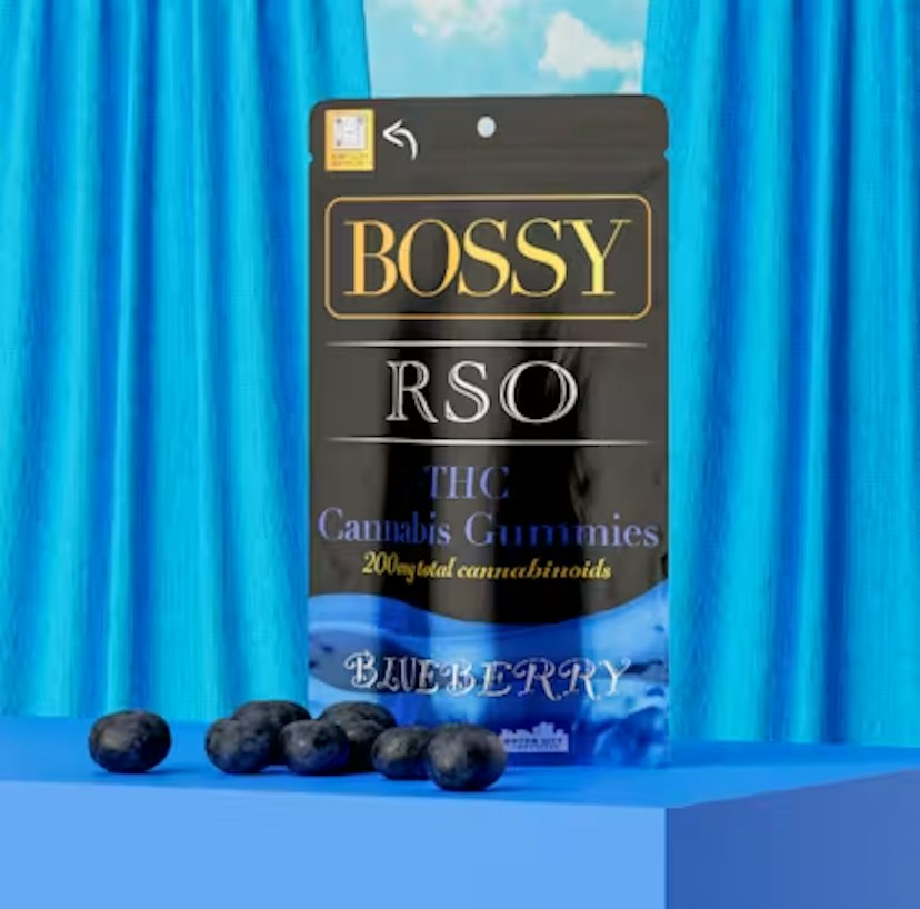 Bossy 200mg RSO Gummies Blueberry