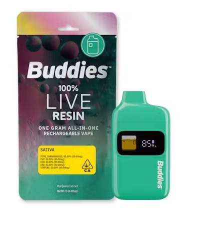 Buddies Live Resin Palm AIO - Blammo 1g