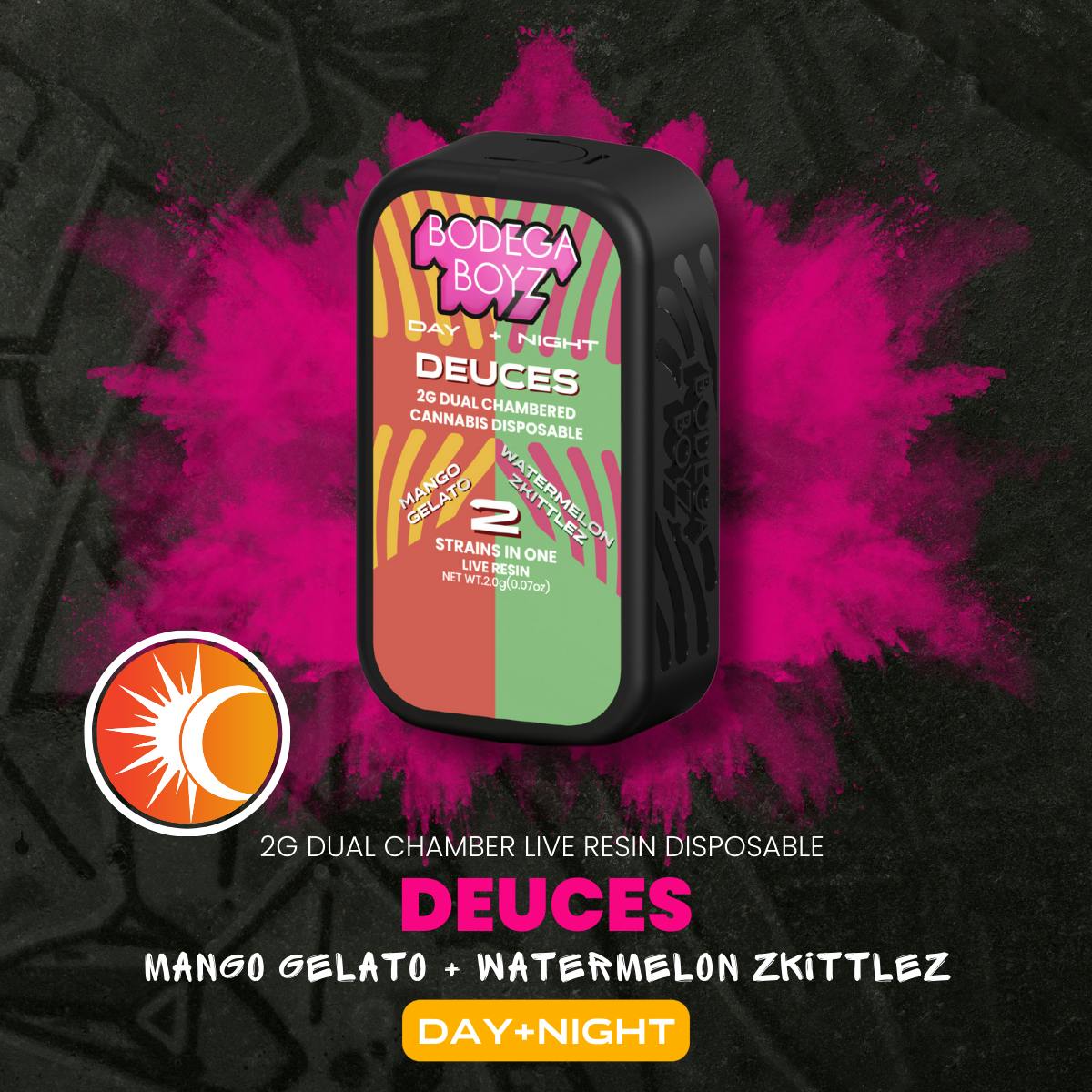 Bodega Boyz | Mango Gelato x Watermelon Skittles | Live Resin AIO | 2g