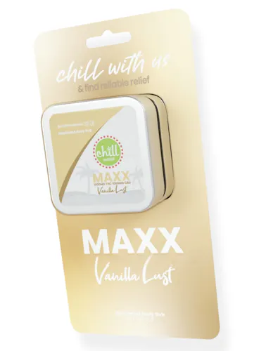 Chill Medicated Vanilla Lust MAXX 1:1 THC/CBD 75mg Body Rub Rec-active