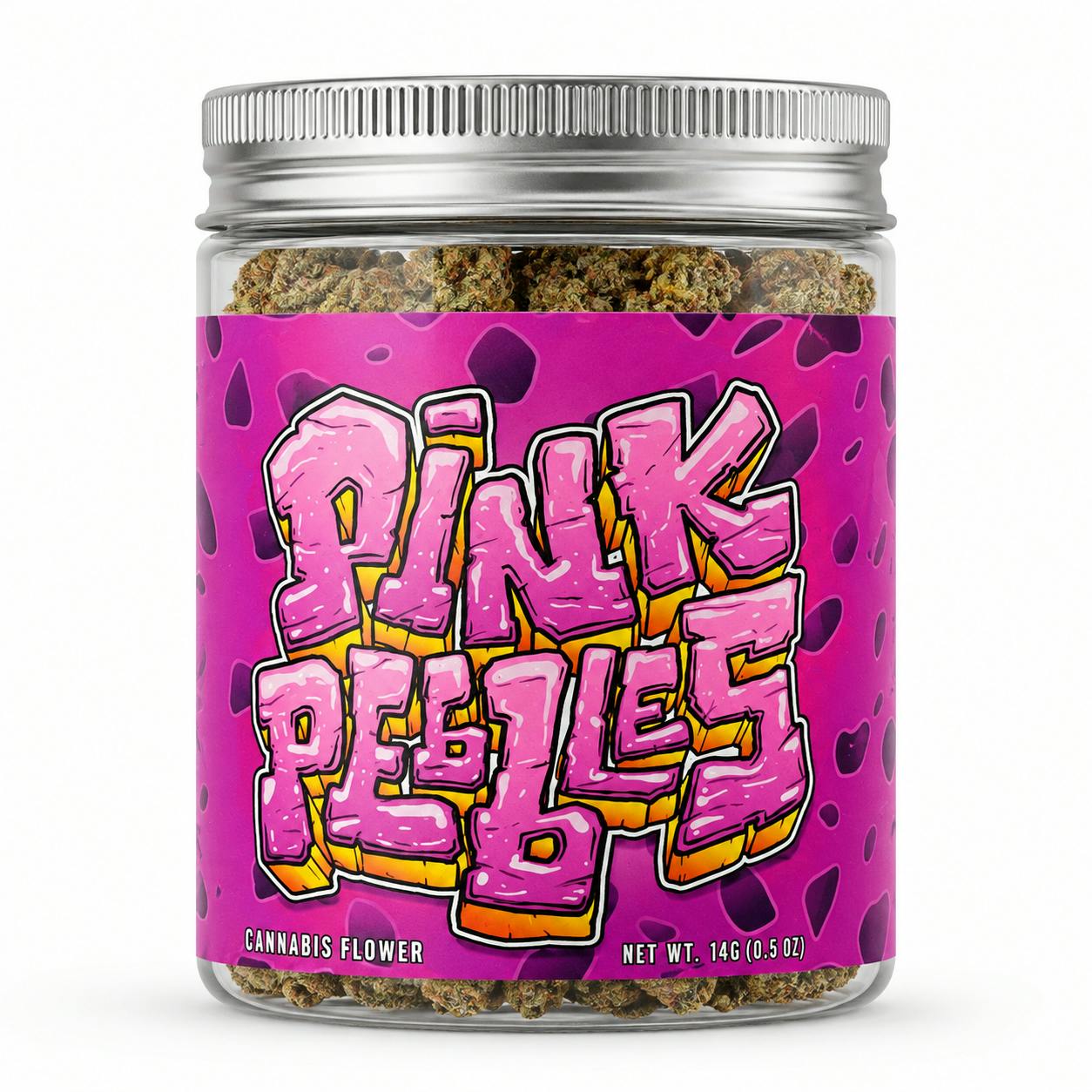 Growing Pains - 14g Prepack - Pink Pebbles