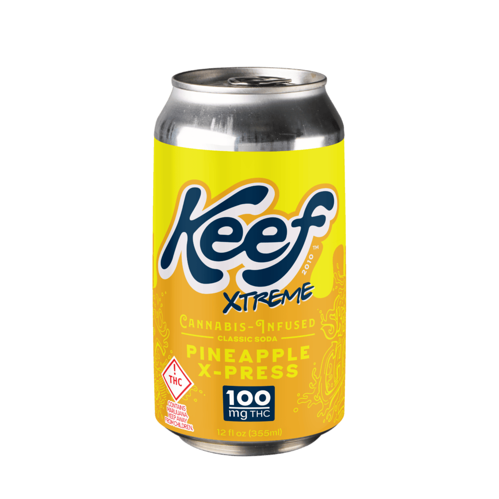 Keef - Classic Soda - Pineapple X-Press Xtreme (H) (100mg)