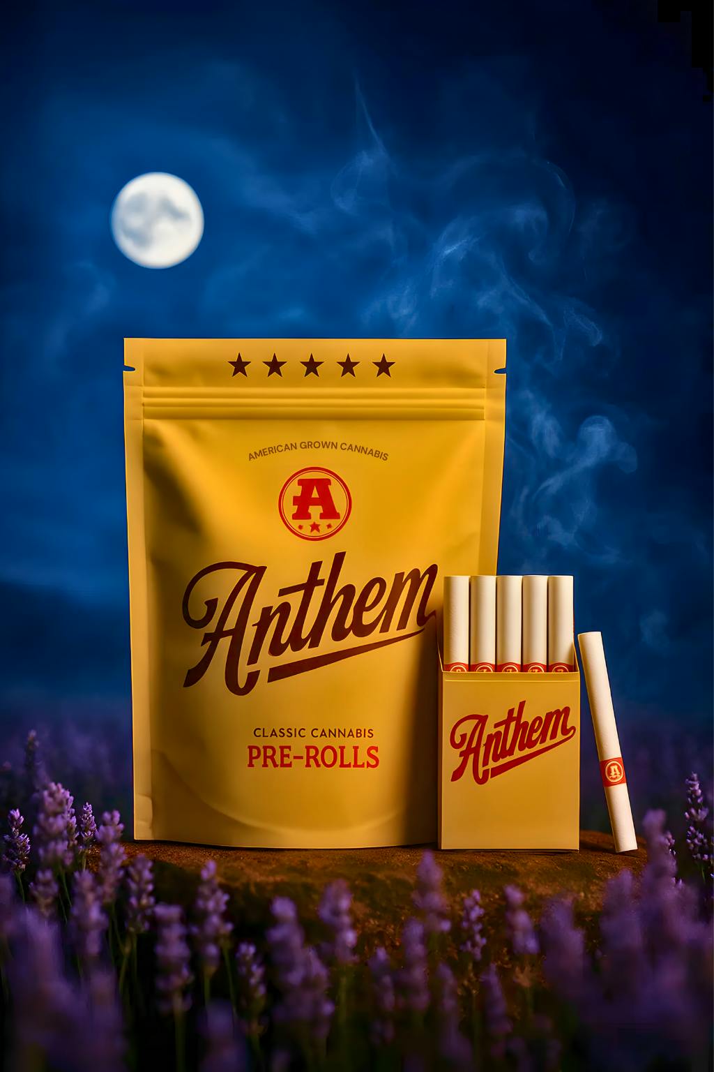 anthem marijuana cigarettes Anthem | Indica Blend | 10pk .35g Prerolls | 36.06% TAC