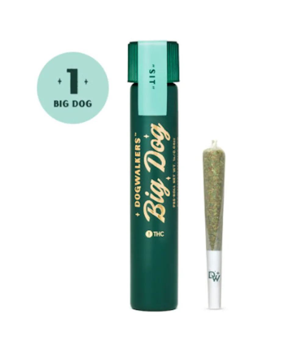 Product GTI Big Dog .75g PreRoll - Confidential Cherries (Sit)