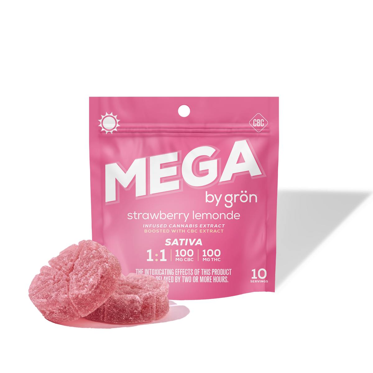 Photo of 1:1 Strawberry Lemonade Mega Discs – Sativa