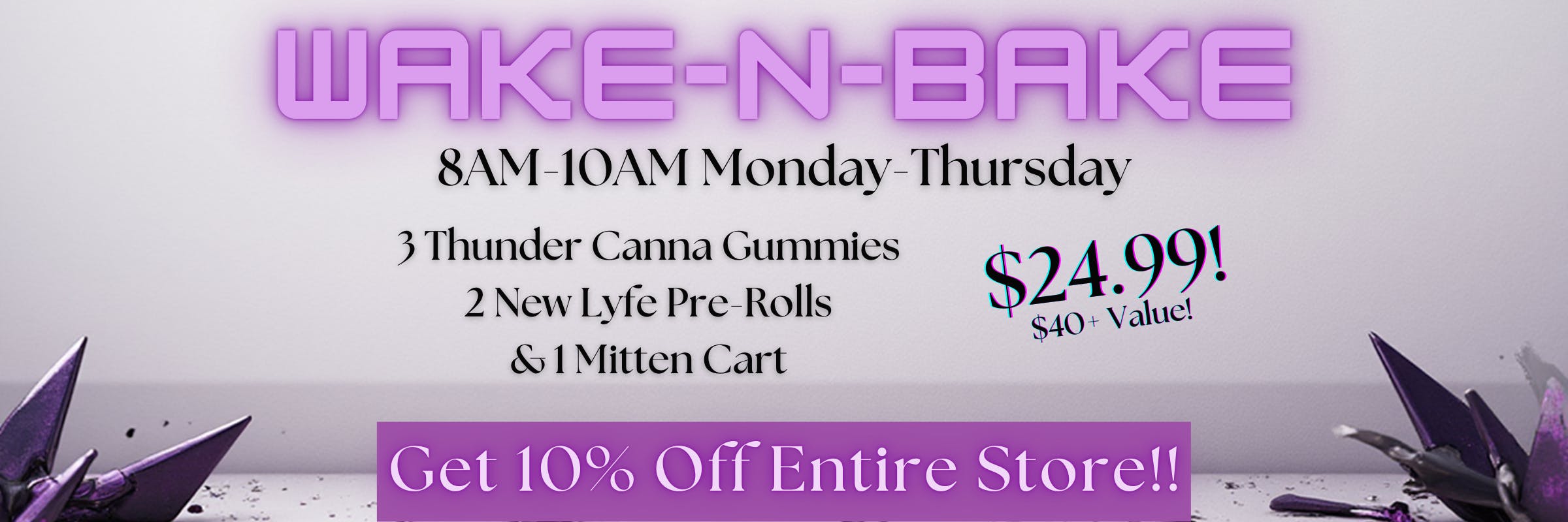 marijauna deal wake and bake deal edible preroll cart 510