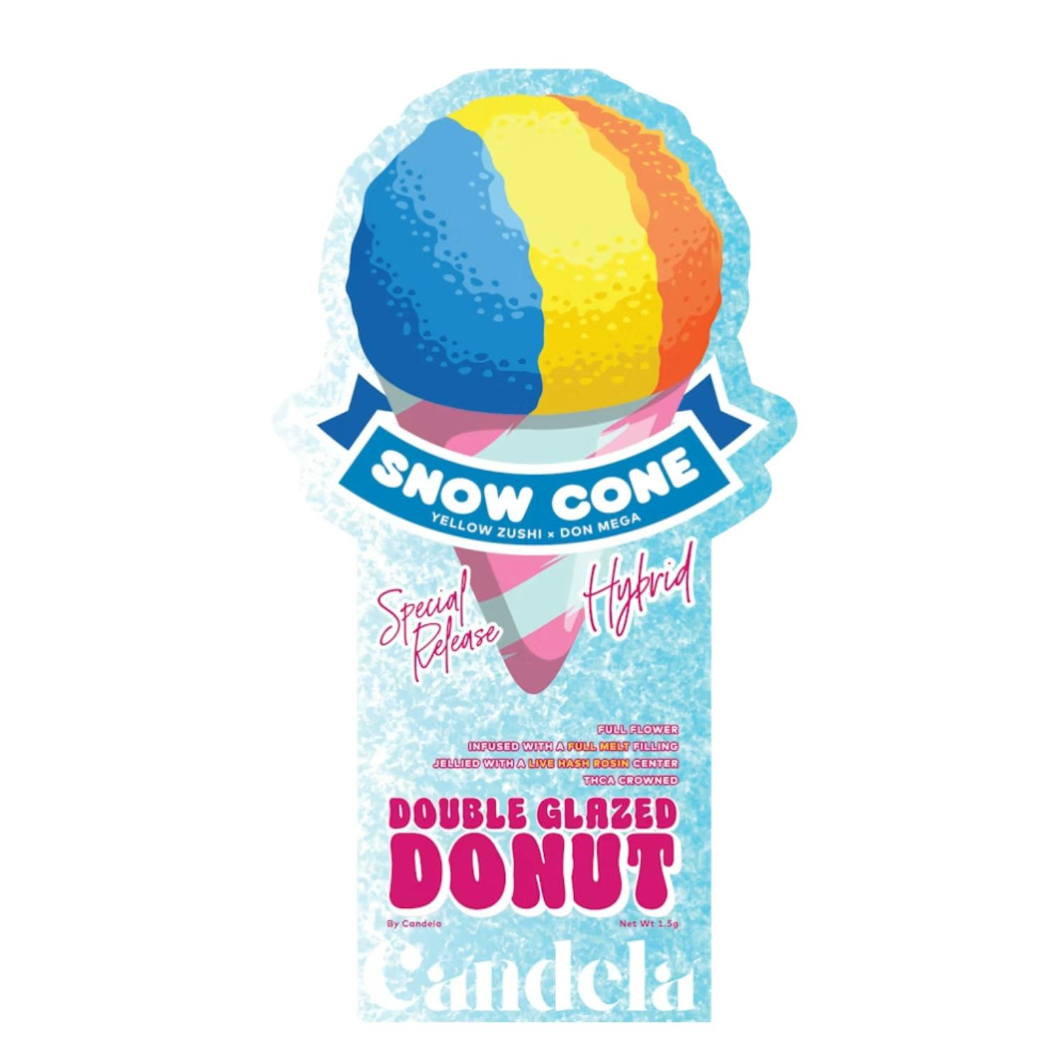 Candela - Double Glazed Donut - (1.5g) - Hybrid - **SNOW CONE**