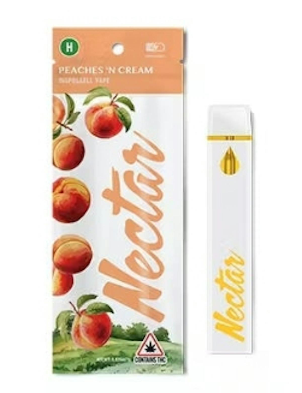 Photo of Peaches N Cream 1g Disposable Vape Nectar