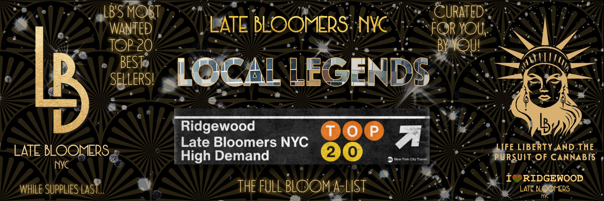 LATE BLOOMERS TOP 20 BEST SELLERS