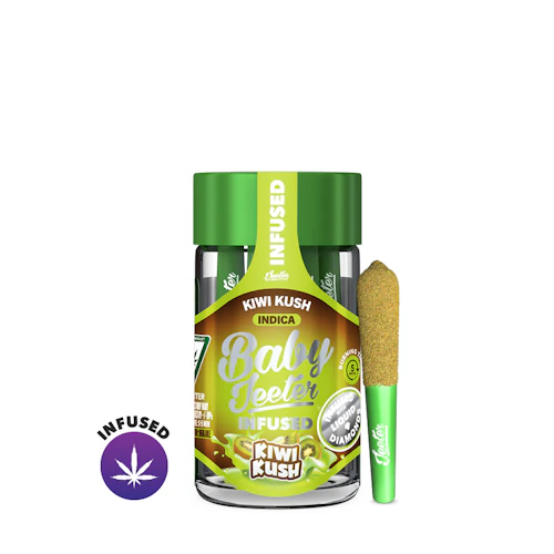 Kiwi Kush Baby Jeeter Infused Pre-Roll 5-Pack | 2.5g