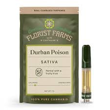 Florist Farms Vape Cartridge | 1g | Durban Poison