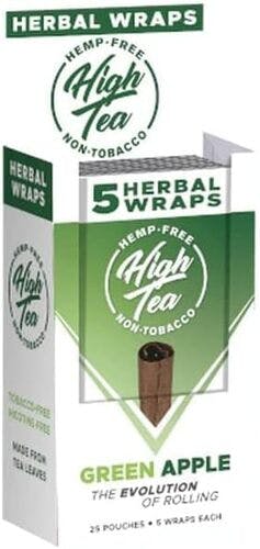 image of Green Apple Herbal Wraps 5pk | HighTea