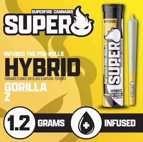 Gorilla Z | Infused Pre-Roll | 1.2g-active