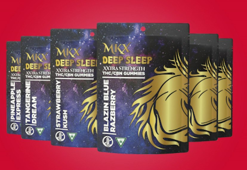 MKX - Pineapple Express Deep Sleep 200mg CBN/THC Gummies