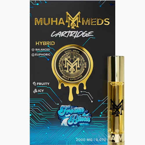 Muha Meds - 2g Cart - Frozen Blues