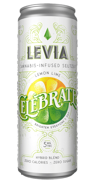 Celebrate Seltzer - 5mg Hybrid Seltzer - Levia