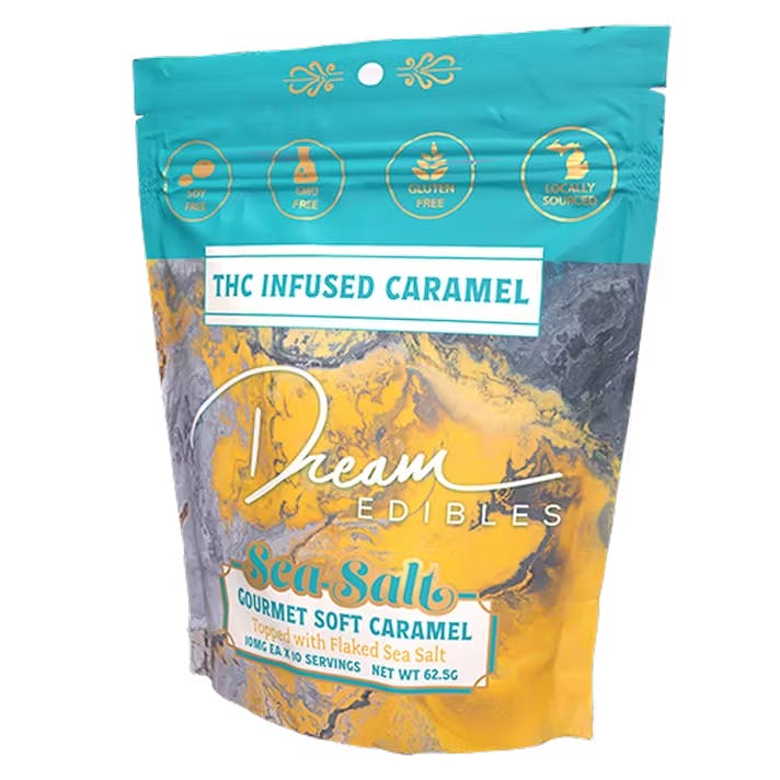 Product: Dream | Sea Salt Caramel 10pk 100mg Chocolates