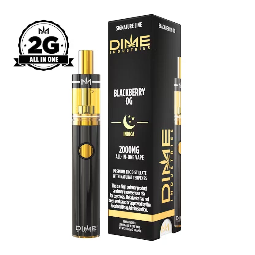 Product Dime Industries - Blackberry OG - 2g - AIO