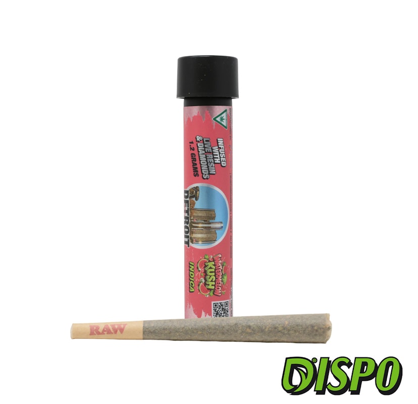 Detroit Dope - Watermelon Kush Infused Pre-Roll