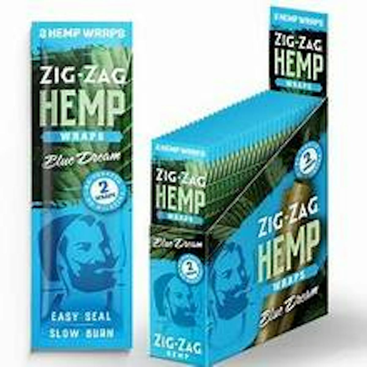 Photo of Zig Zag Hemp Wraps Blue Dream 2pk