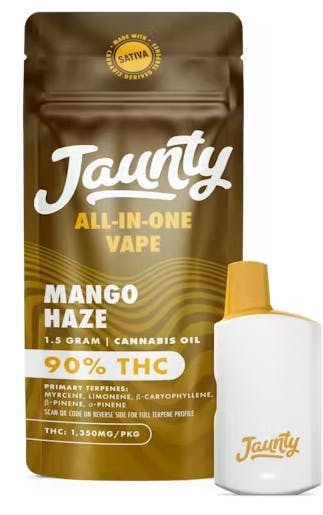 Jaunty AIO Palm Vape | 1.5g | Mango Haze