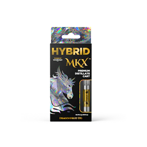 MKX 1 Gram 510 Thread Carts – Dragonfruit OG (Hybrid)-active