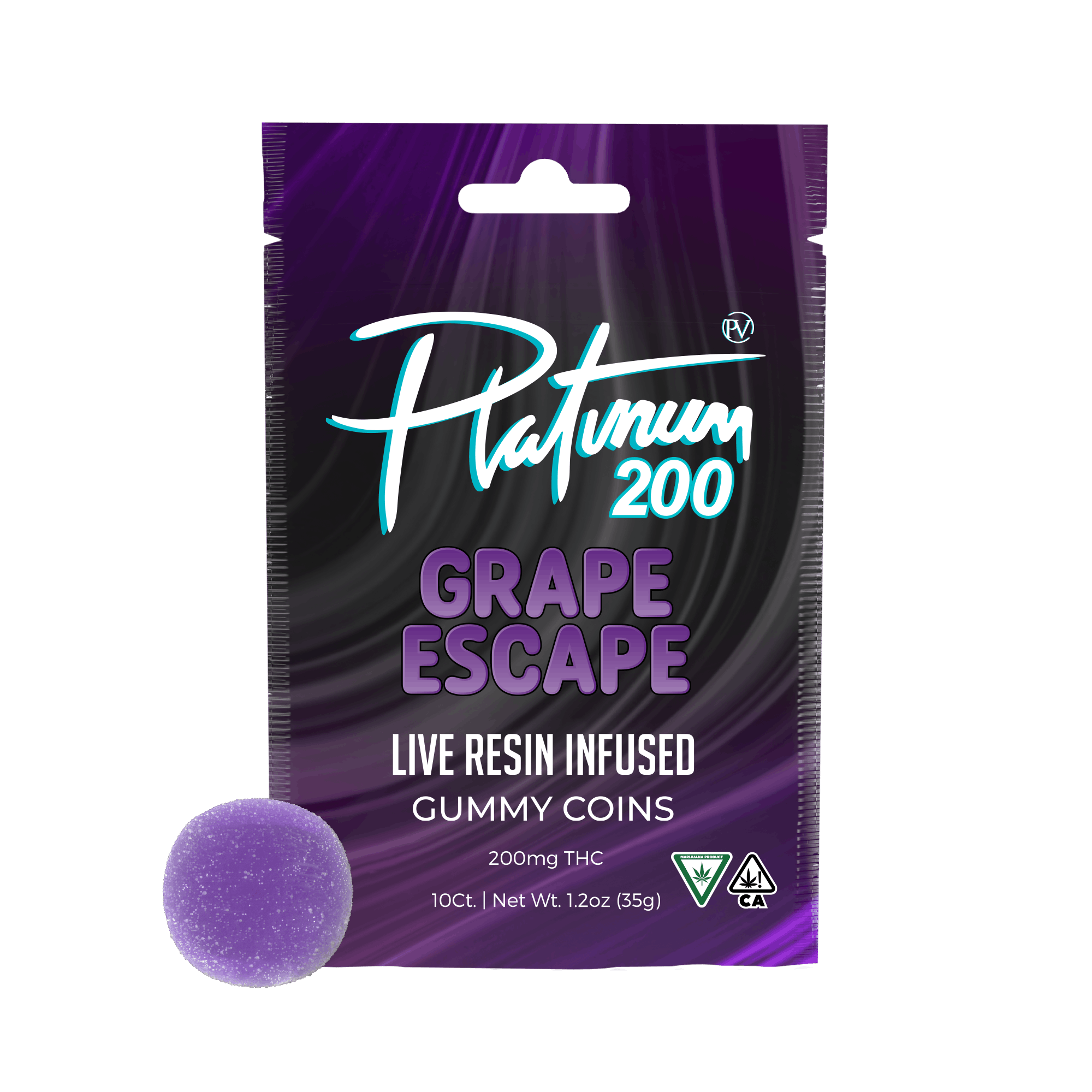 PVG - Grape Escape - 200mg LR Gummy