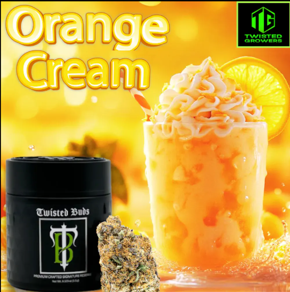 Product Twisted Buds | Orange Cream | Flower