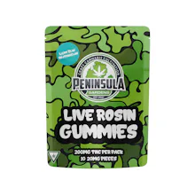 Peninsula - 200mg Live Rosin Gummies - Watermelon