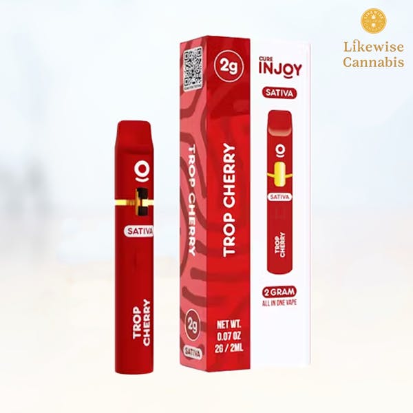cure injoy disposable vape TROP CHERRY 2G OIL - at Likewise Cannabis Stillwater Adjustable Mode Vape FLAVOR:Creamy Frostbite Uwell Caliburn GK2 Kit