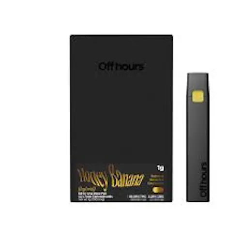 Off Hours – AIO Vaporizer – Honey Banana- 1g-1
