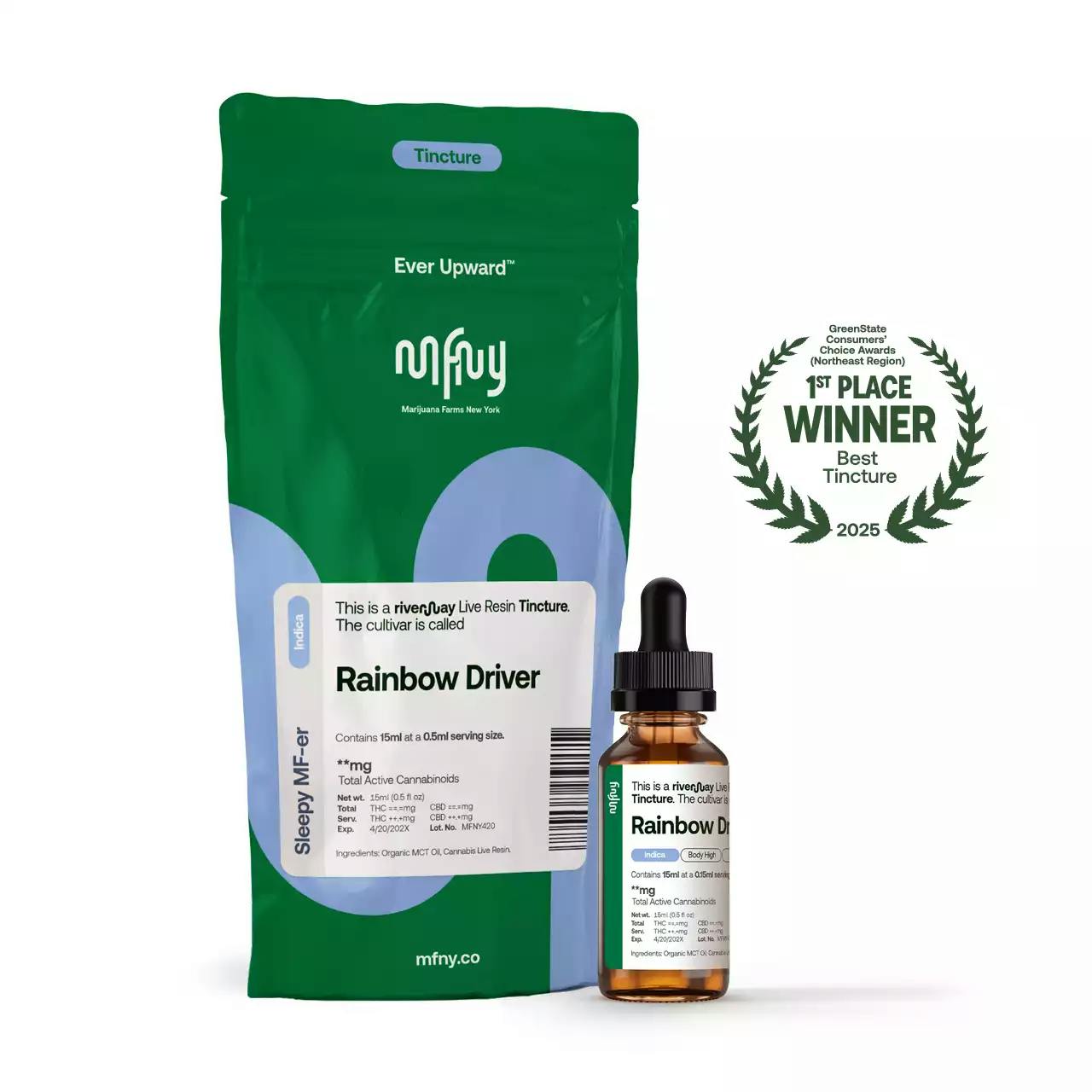 MFNY | Rainbow Driver | Live Resin Tincture | 15mL