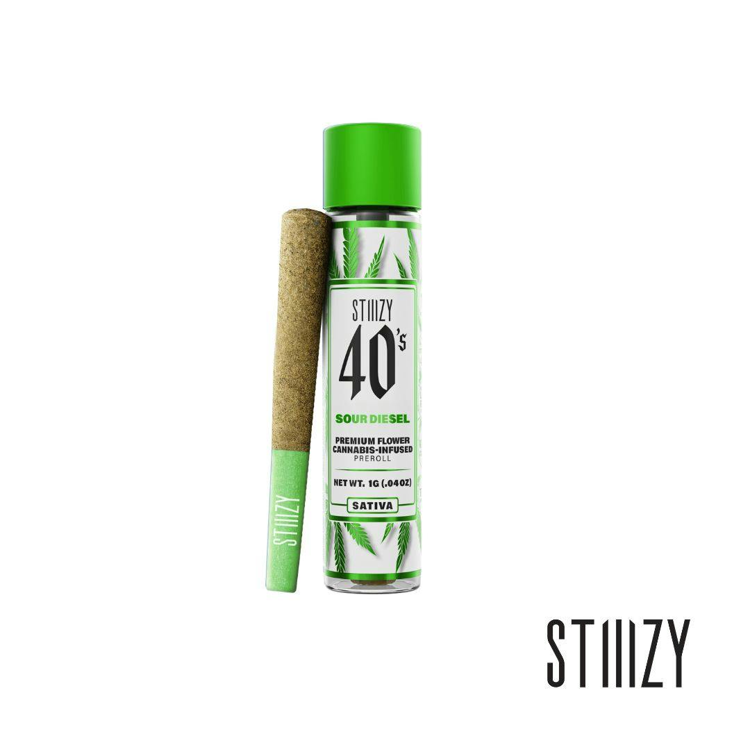 Stiiizy - Infused Preroll - - Sativa - **SOUR DIESEL** (2/$20)