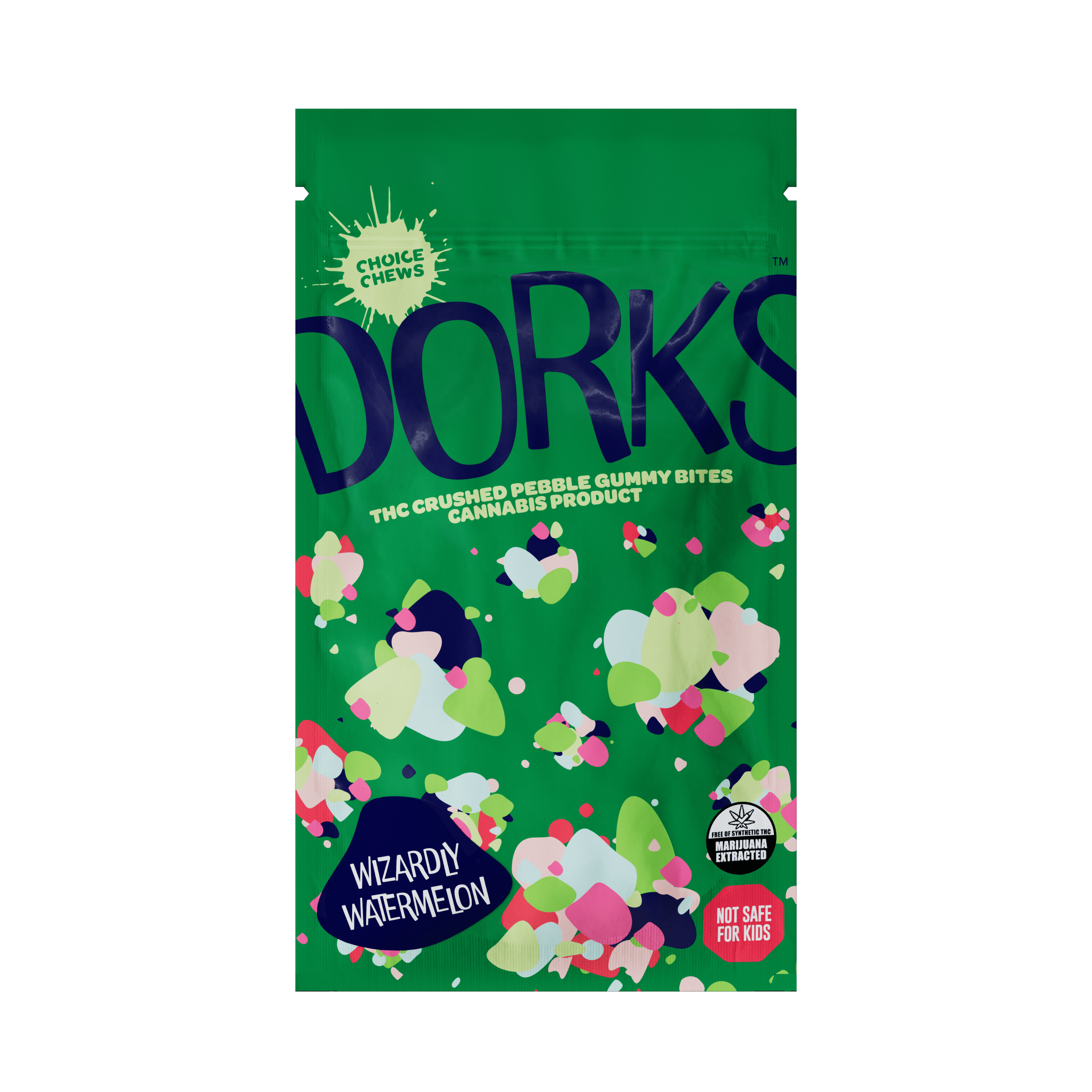 Product: Dorks | Wizardly Watermelon | Infused Edibles | 200mg | Indica
