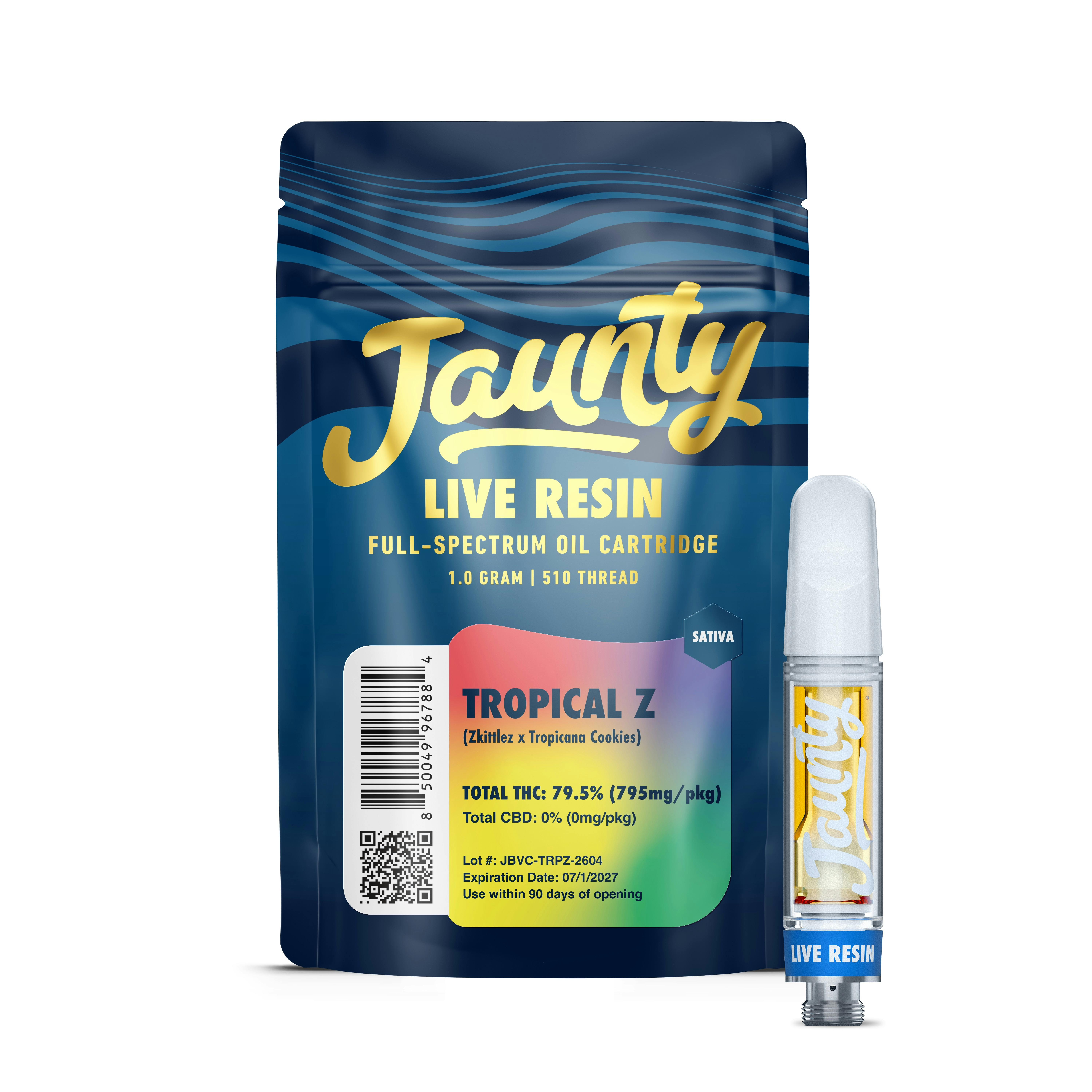 Tropical Z | Live Resin | Cartridge | 1g