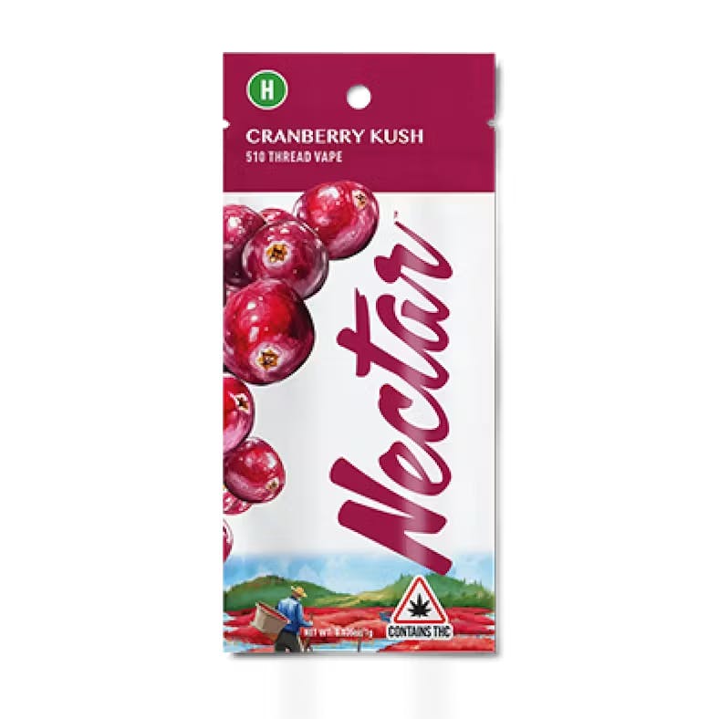 Nectar Cranberry Kush | 1g | Distillate Cart - Native Sun Cannabis