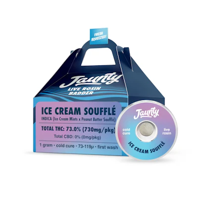 Jaunty - 1g Live Rosin - Ice Cream Souffle