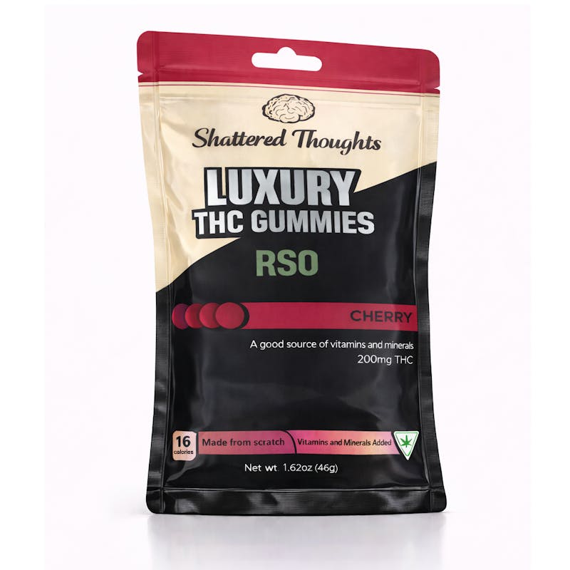 Product: Shattered Thoughts | RSO Gummies - 200mg - Cherry