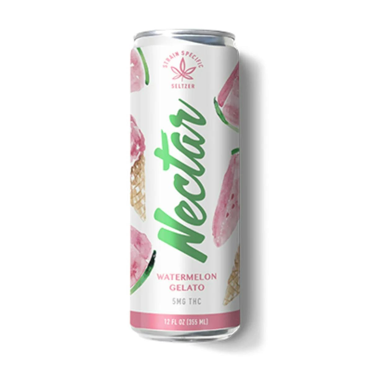 Photo of Watermelon Gelato Infused Seltzer 5mg Nectar
