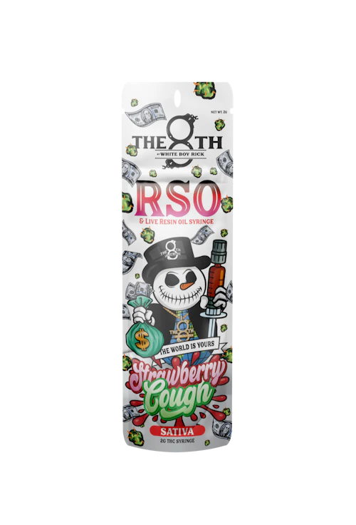 The 8th - 2g RSO/Live Resin Syringe - Strawberry Cough