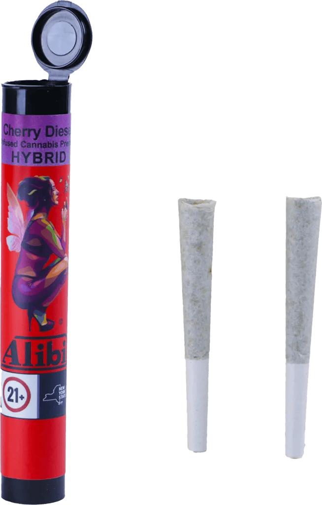 Product Alibi - Cherry Diesel -2.5 - Infused Preroll