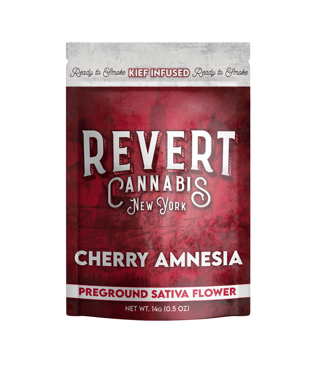 Revert Cannabis | Cherry Amnesia | Kief-Infused Ground Flower | 14g