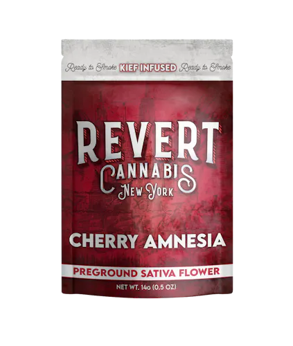 Cherry Amnesia | Kief Infused Ground Flower | 14g-active