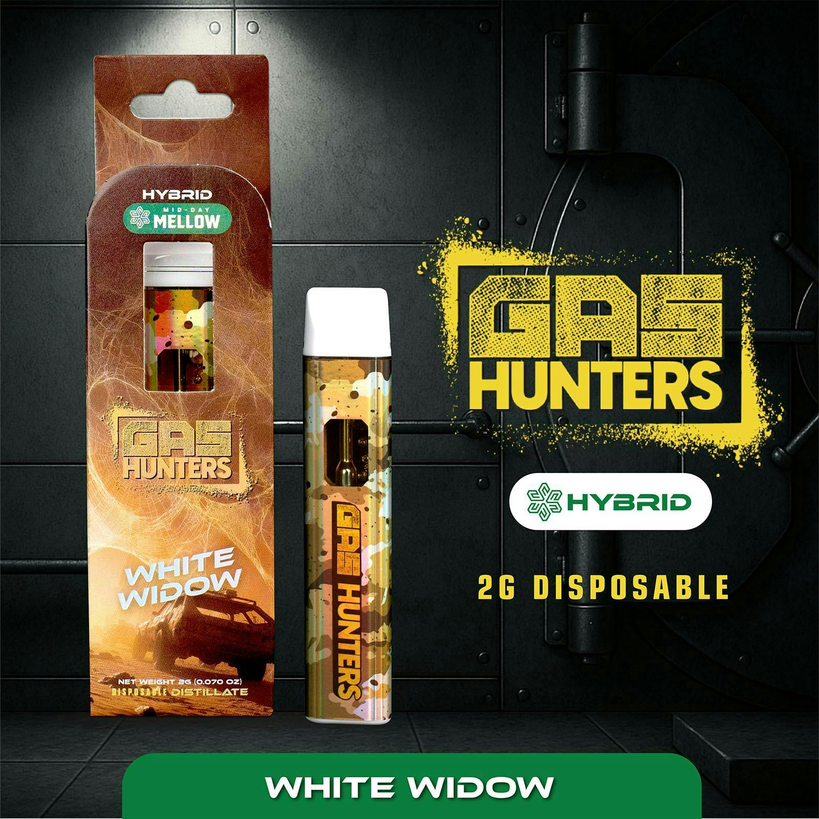 Gas Hunters | Disposable Vape - 2g - White Widow