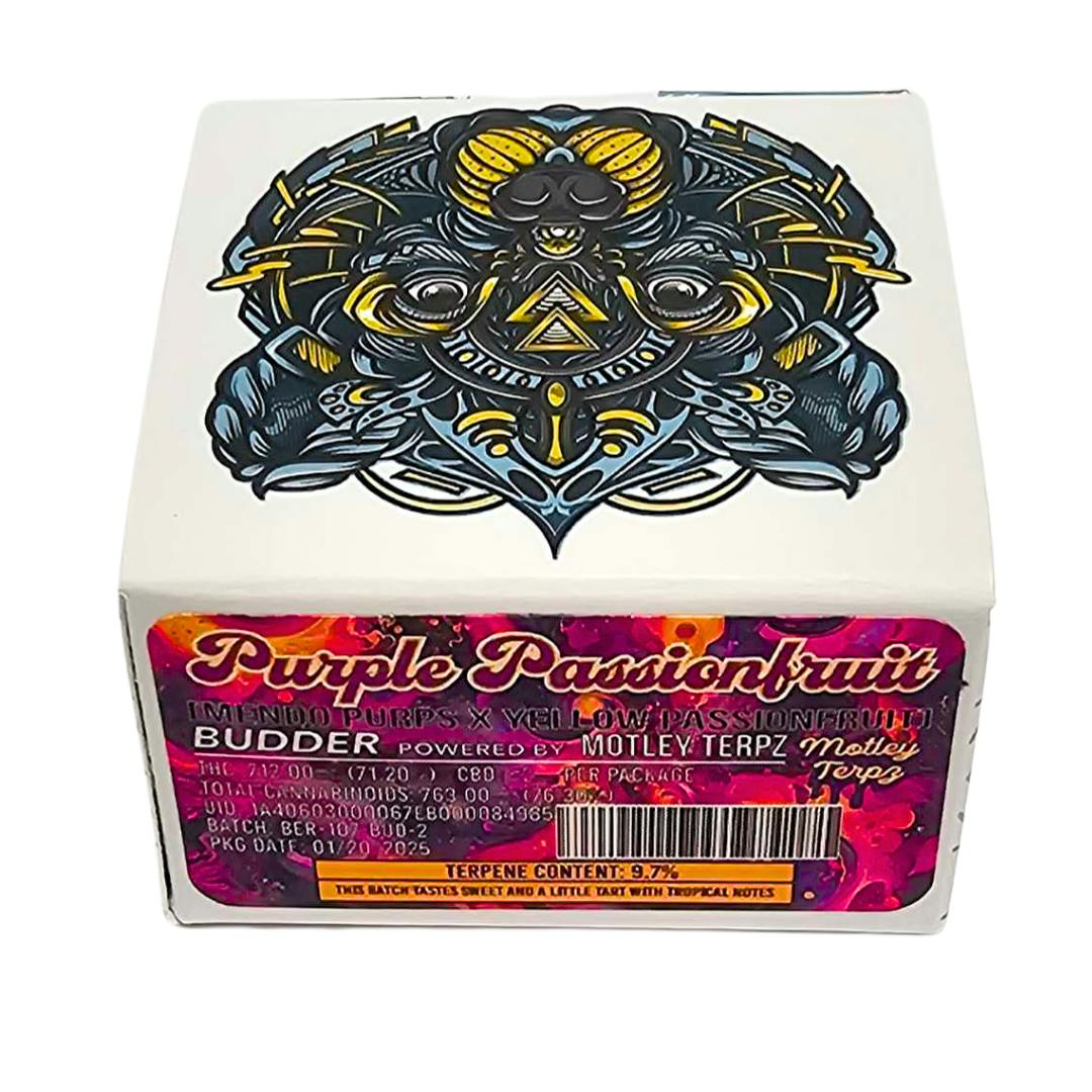PURPLE PASSIONFRUIT LIVE RESIN BUDDER