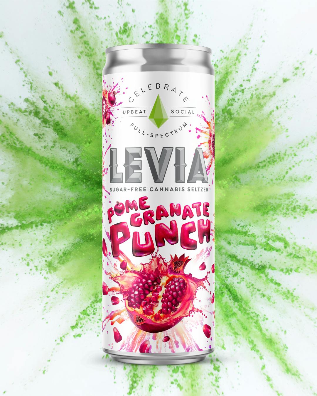 Buy LEVIA Pomegranate Punch | Hybrid Seltzer | 5mg for Sale