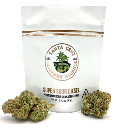 Super Sour Diesel 3.5g Indoor Bigs SCVA KindPeoples Soquel